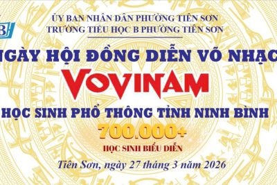 BÀI ĐỒNG DIỄN- VOVINAM – Tiểu học B phường Tiên Sơn